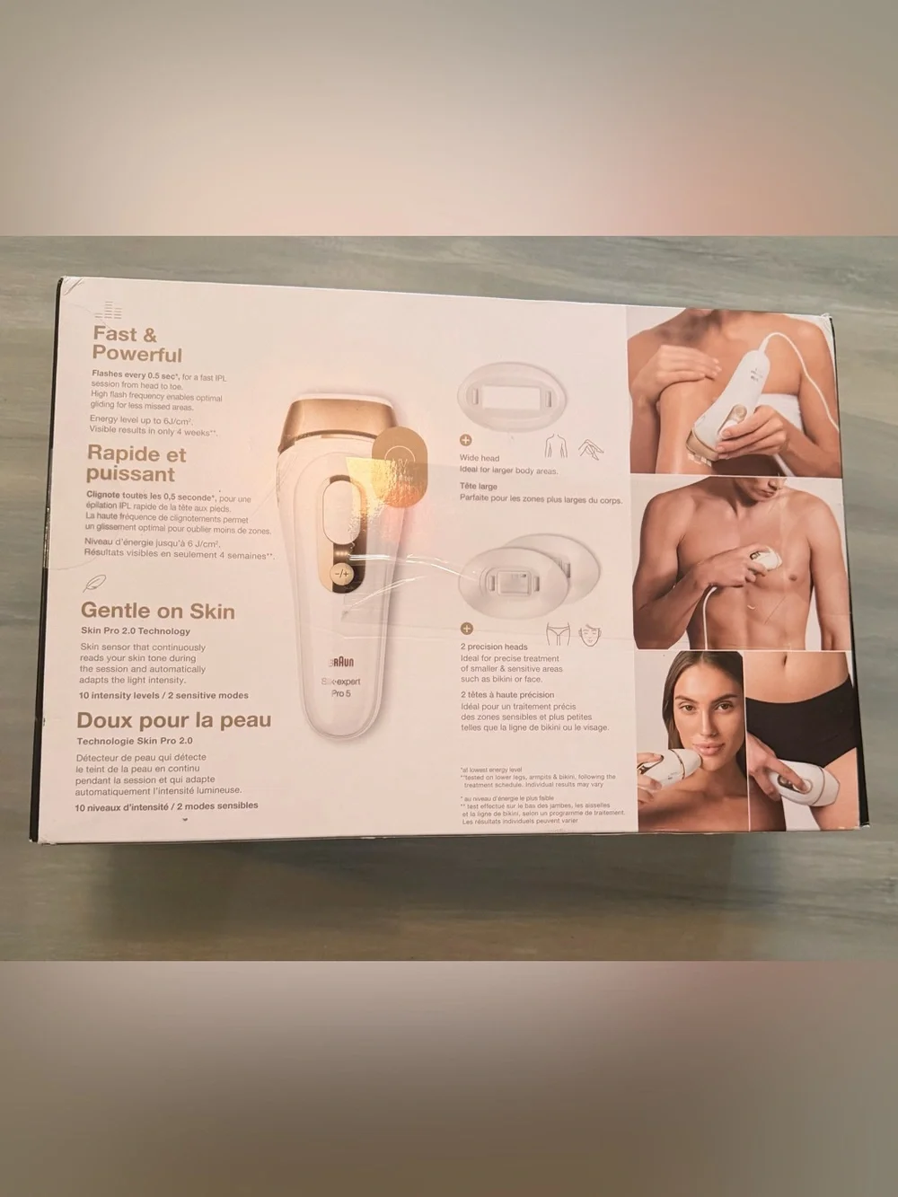 Braun Silk Expert Pro 5 IPL Laser Hair Removal System PL5347 New In Box!